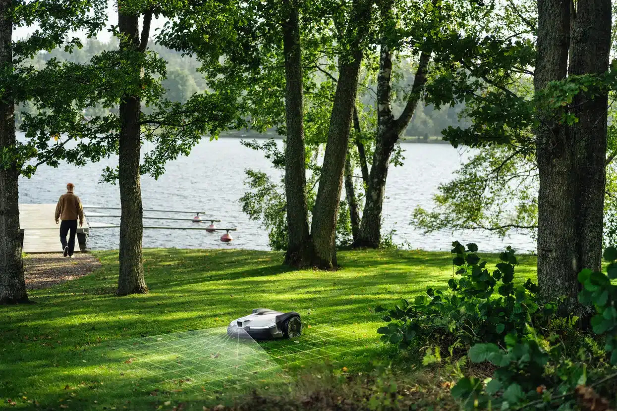 Robot tondeuse selon le type de terrain