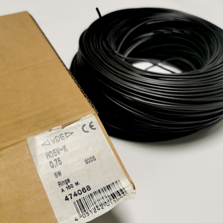 Bobine fil électrique souple 150m / 0.75mm