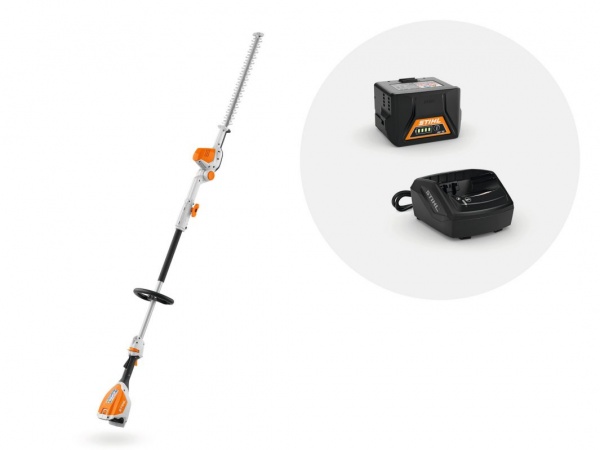 Pack taille-haies � batterie t�lescopique HLA56 Stihl